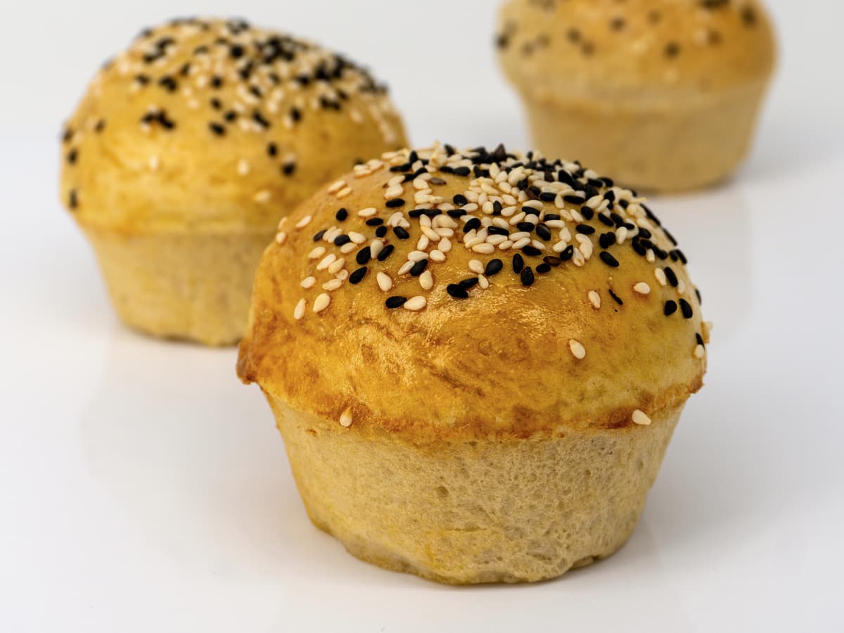 Sesam-Muffins
