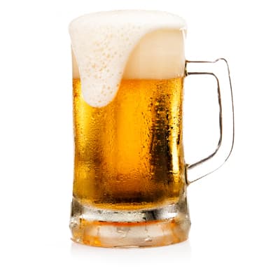 Ein Bild von einem Glas Bier