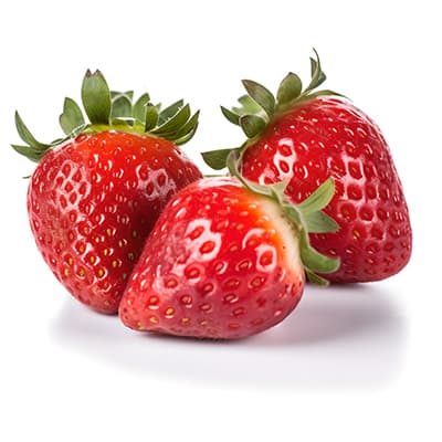 Ein Bild von Erdbeeren