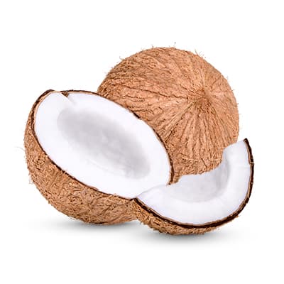 Ein Bild von Kokosnüssen